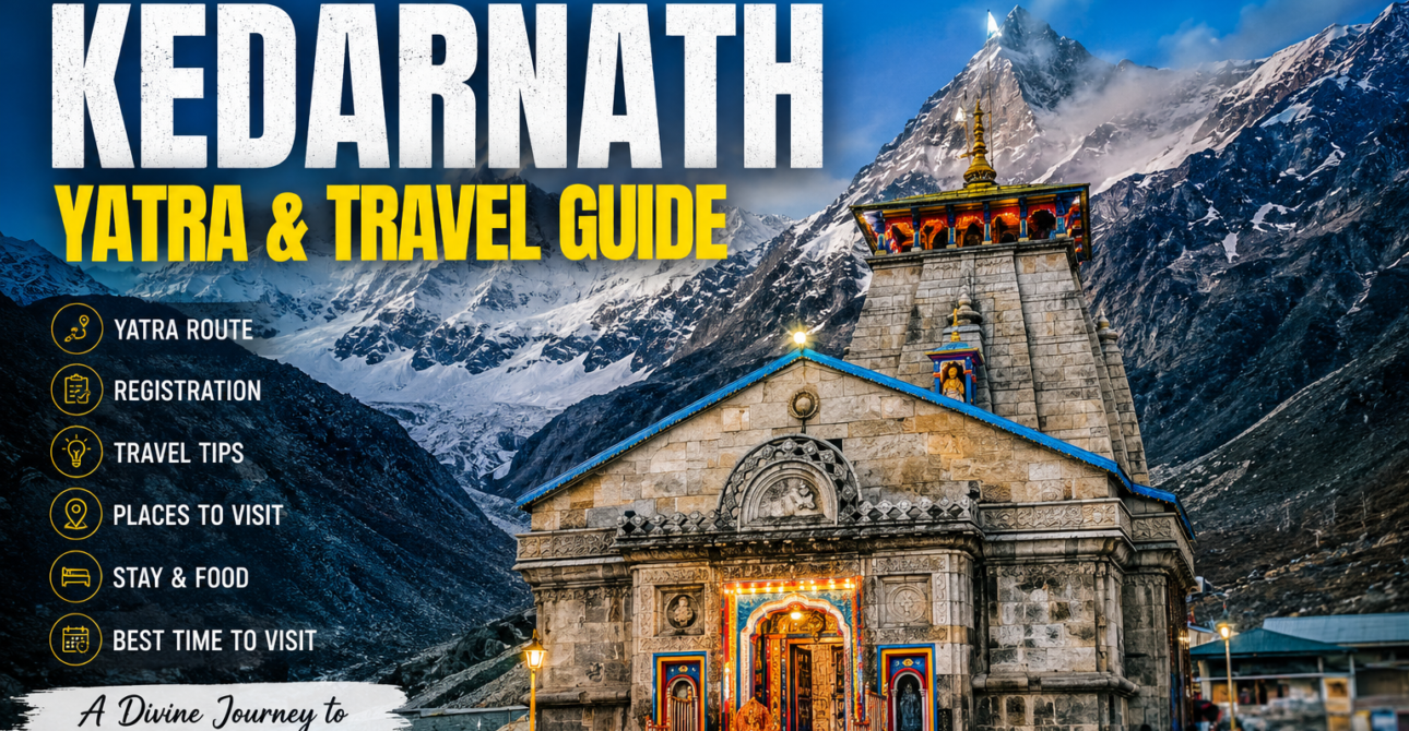 Kedarnath Yatra Guide 2026: Complete Travel Guide, Route, Cost & Tips
