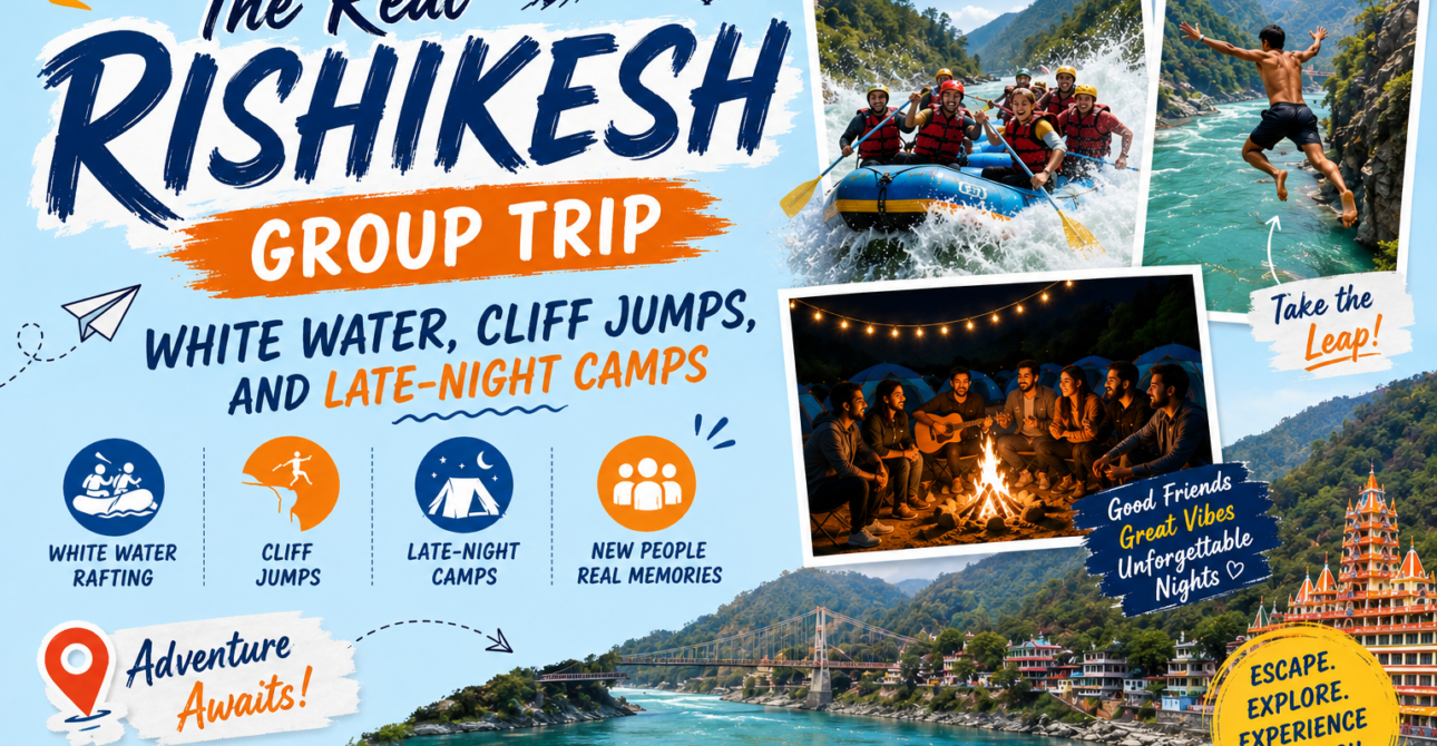 Rishikesh Group Trip: Rafting, Camping & Adventure Guide 2026