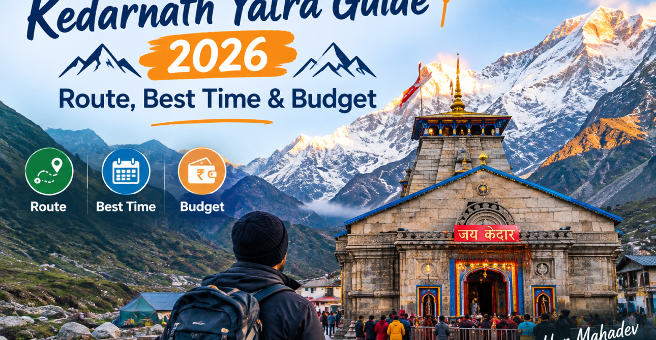 Kedarnath Yatra Guide 2026: Route, Best Time & Budget
