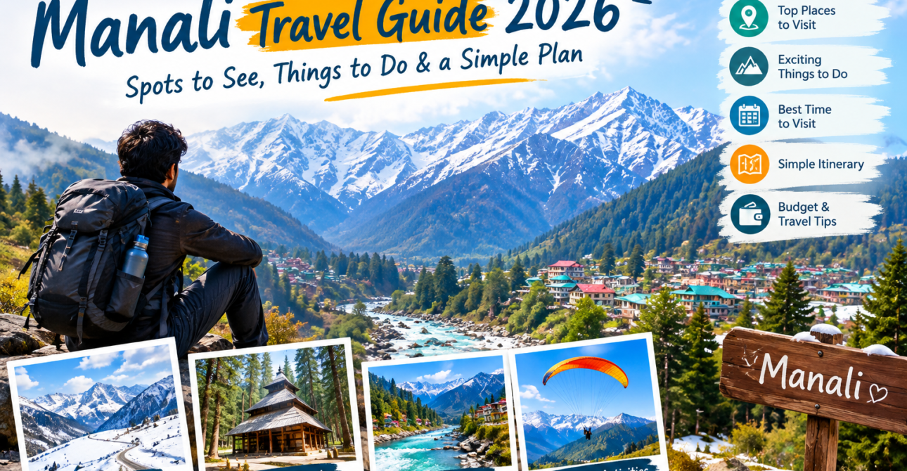 Manali Travel Guide 2026: Spots to See, Things to Do & a Simple Plan